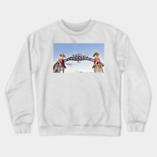 Ocean City Boardwalk Sign Crewneck Sweatshirt